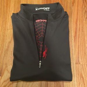 Spyder long Sleeve 1/4 Zip shirt